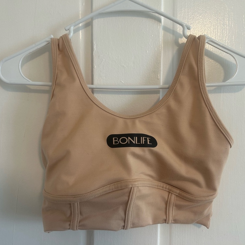 Bonlife Beige Sports Bra